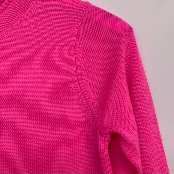 NEW! Opening Ceremony Merino Wool Knit Sweater Hot Pink, Medium - Picture 7 of 10